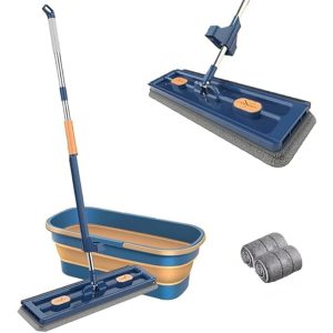 MopBundle, un instrument de curățare la 360° și o găleată pliabilă pentru curățare ușoară