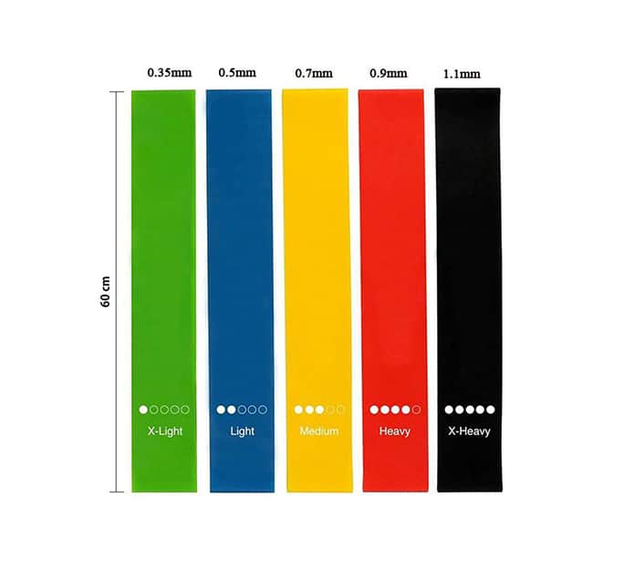 SportStar, un set de 5 benzi elastice perfecte pentru antrenament oriunde v-ati afla
