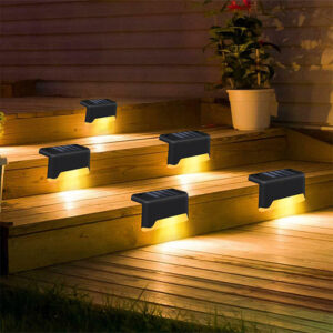 PatioLights, lumini solare LED impermeabile pentru grădină (4 buc.)