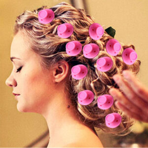TopCurls, bigudiuri din silicon pentru bucle complete și durabile (set de 20 buc.)